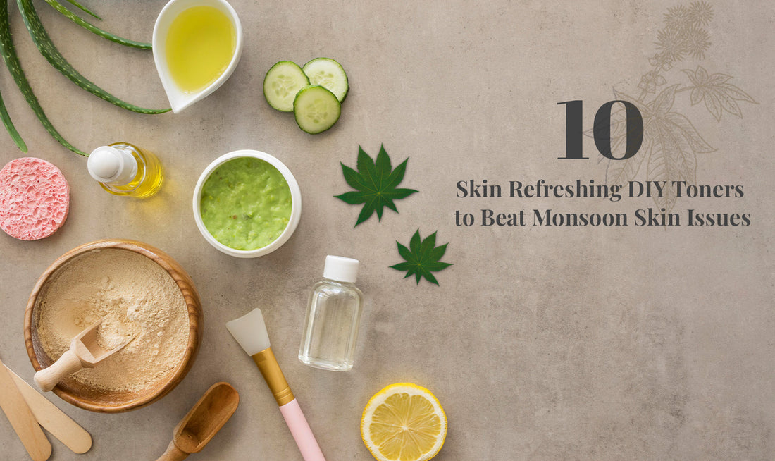 Refreshing DIY Castor Oil Toners to Beat the Monsoon skin problems